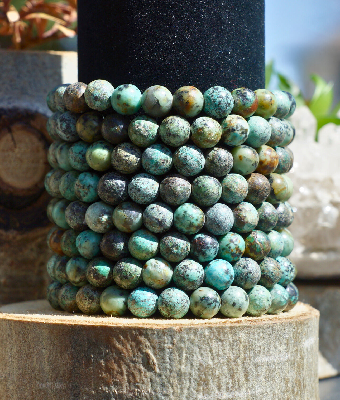 AFRICAN TURQUOISE BRACELET