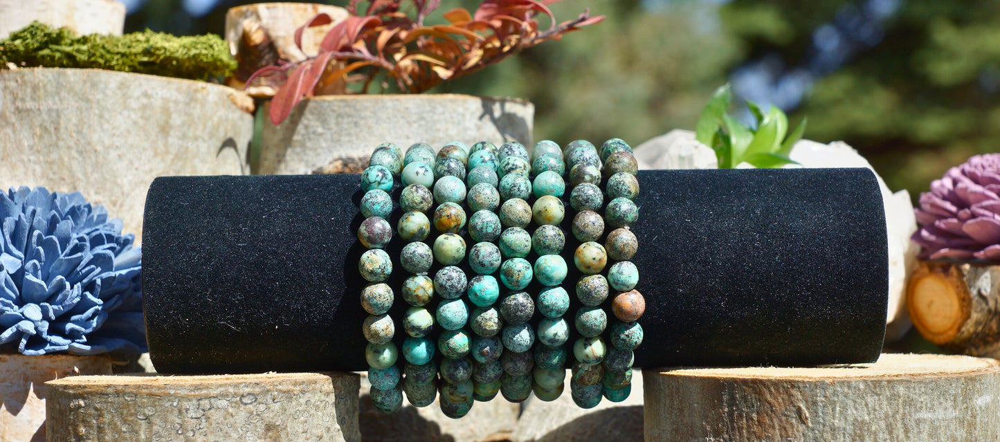 AFRICAN TURQUOISE BRACELET