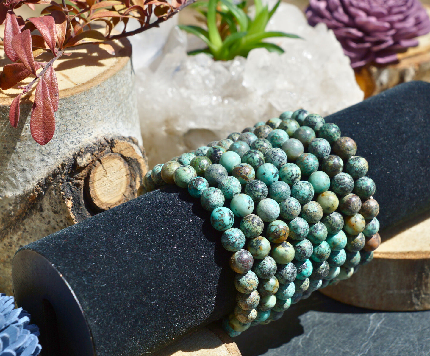 AFRICAN TURQUOISE BRACELET