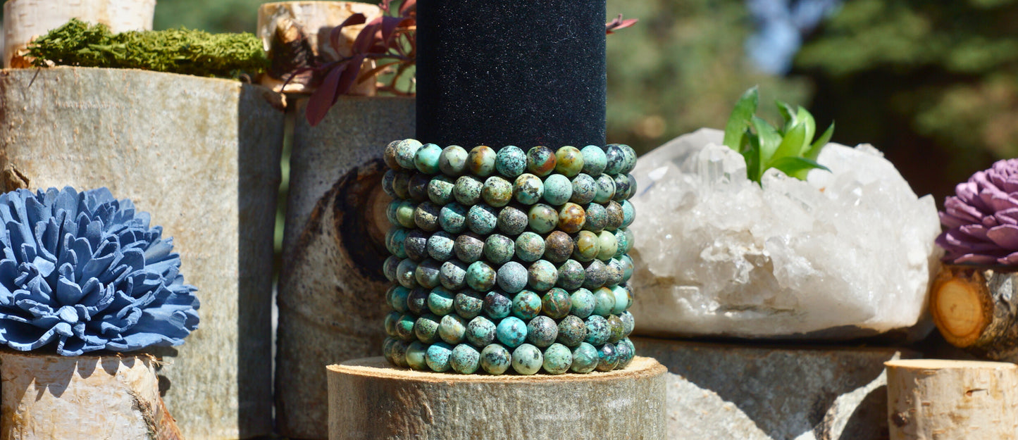 AFRICAN TURQUOISE BRACELET