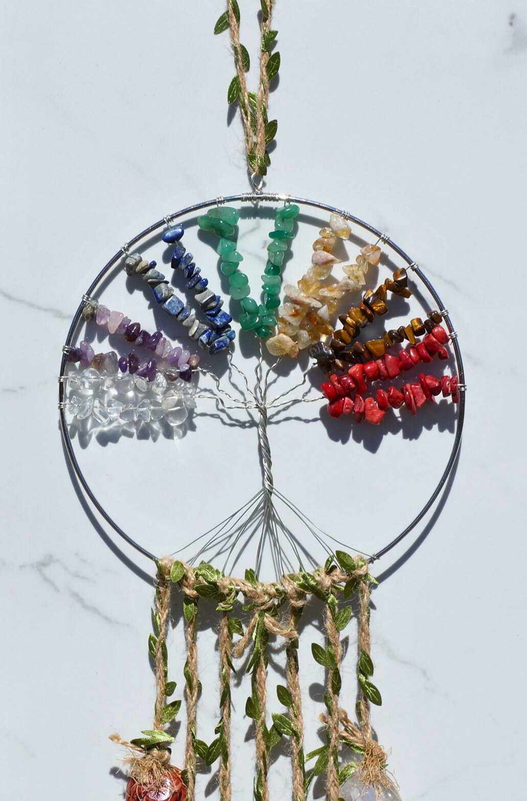 7 CHAKRA TREE OF LIFE DREAMCATCHER