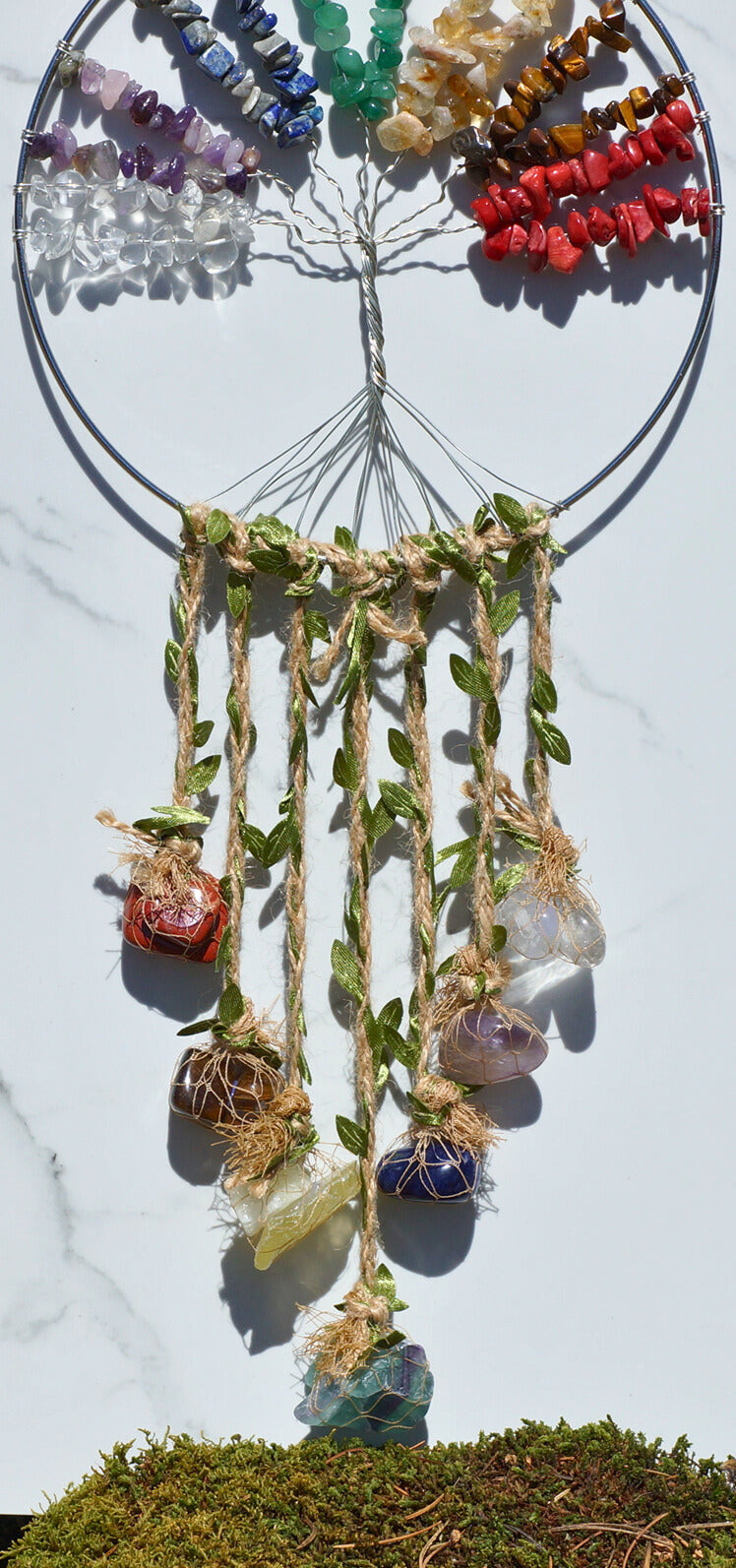 7 CHAKRA TREE OF LIFE DREAMCATCHER