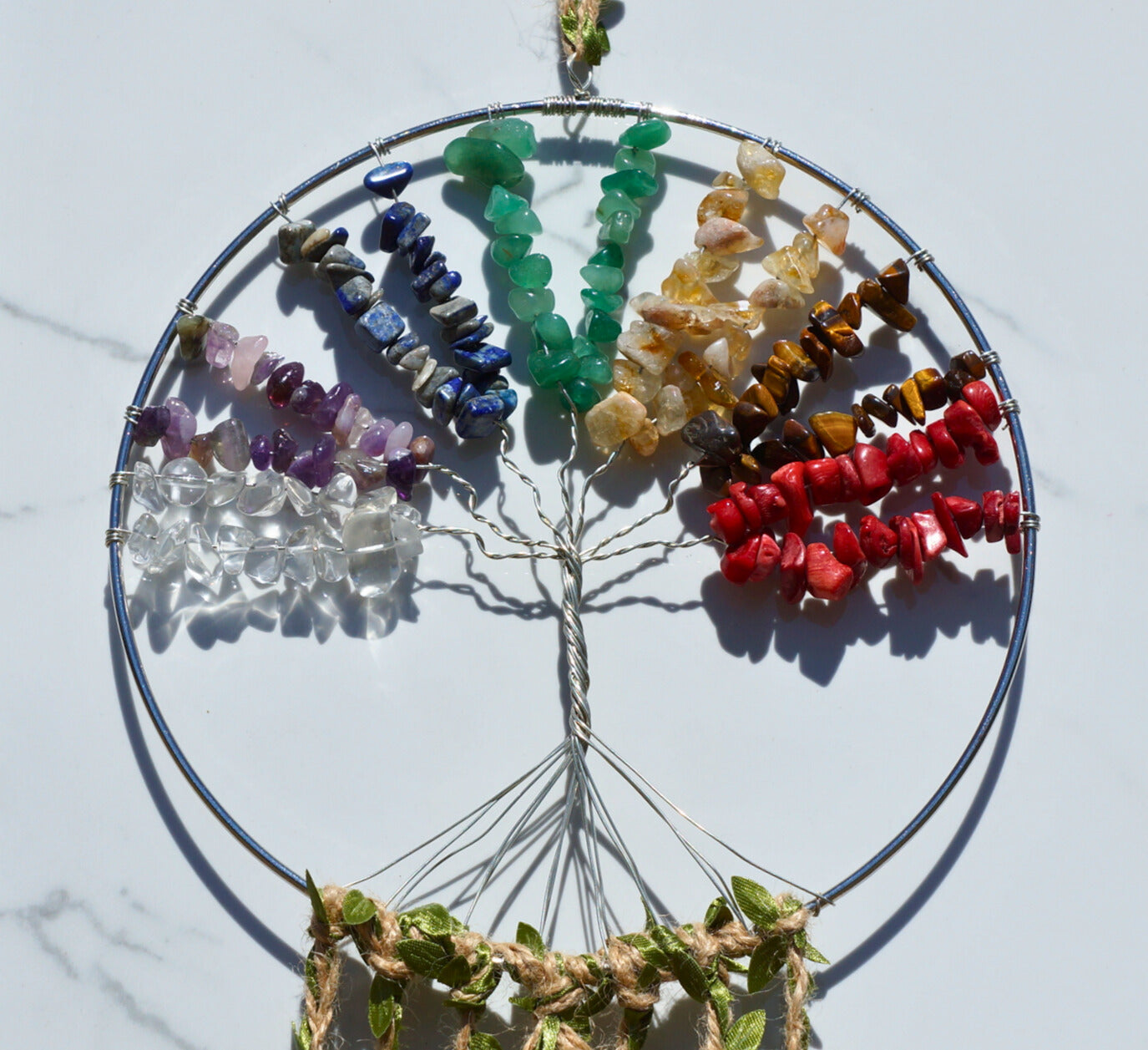 7 CHAKRA TREE OF LIFE DREAMCATCHER