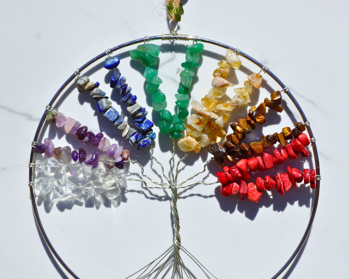 7 CHAKRA TREE OF LIFE DREAMCATCHER