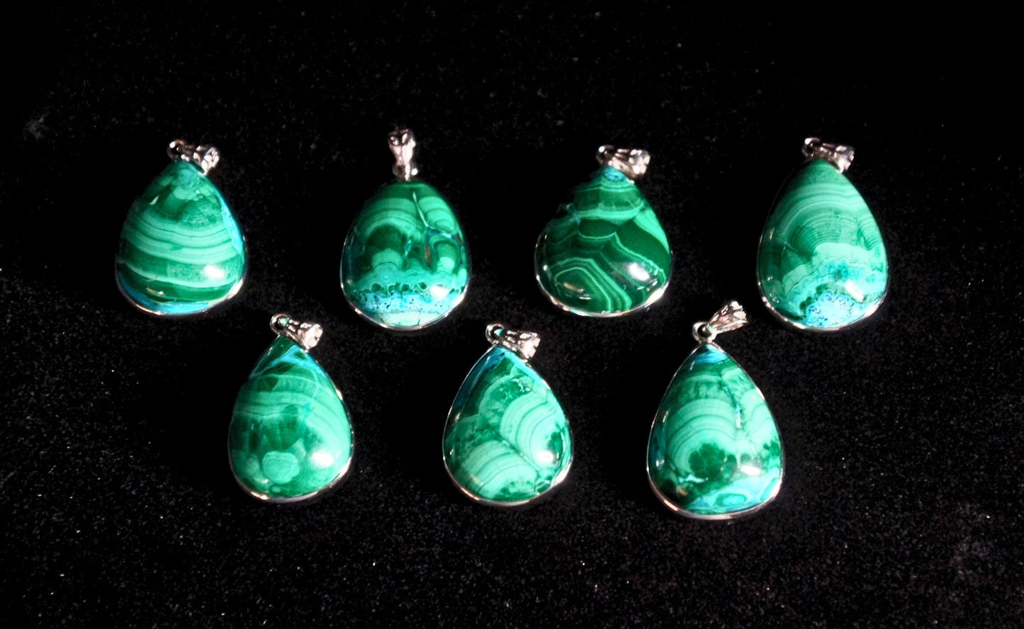 CHRYSOCOLLA PENDANTS