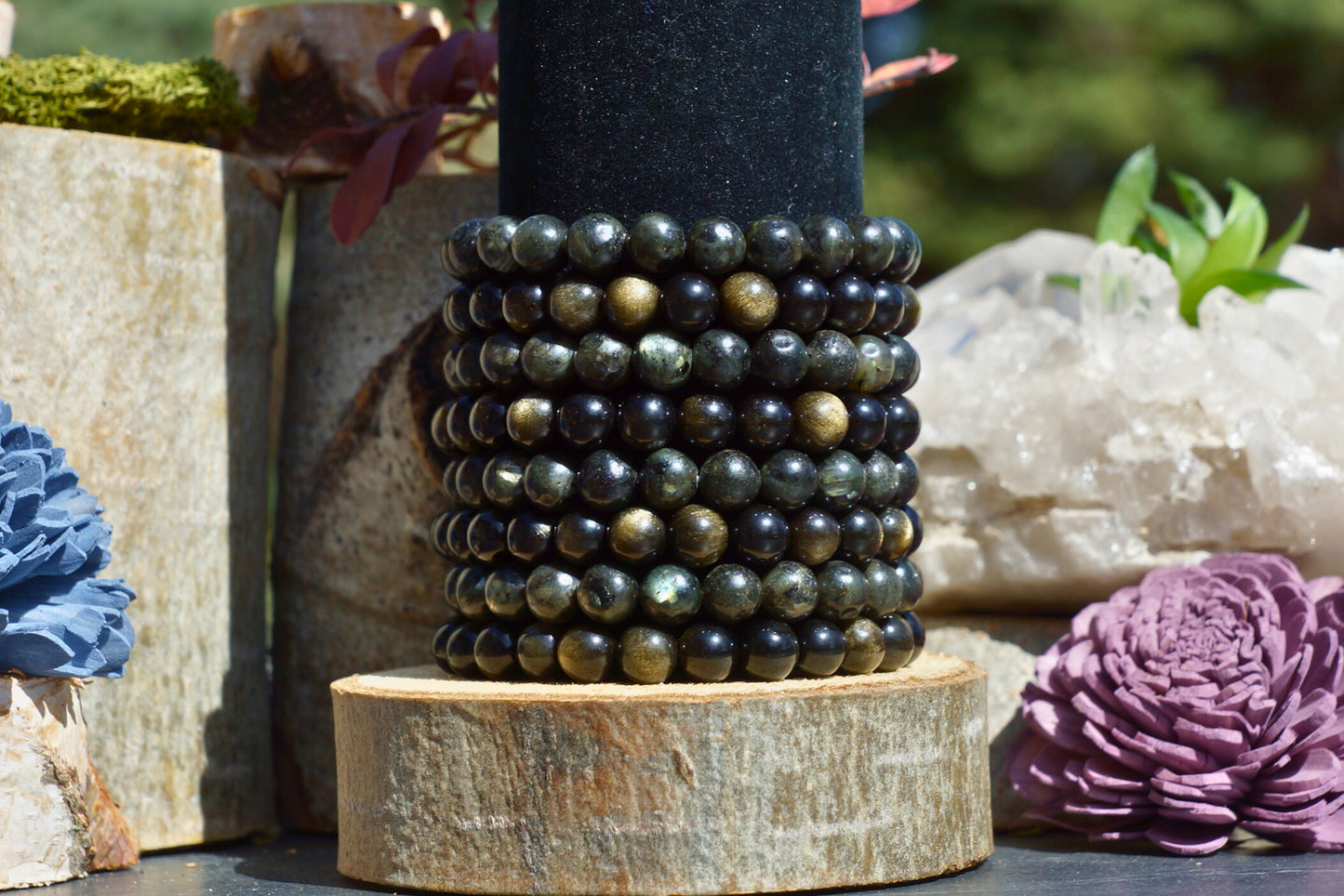 GOLDEN OBSIDIAN BRACELET