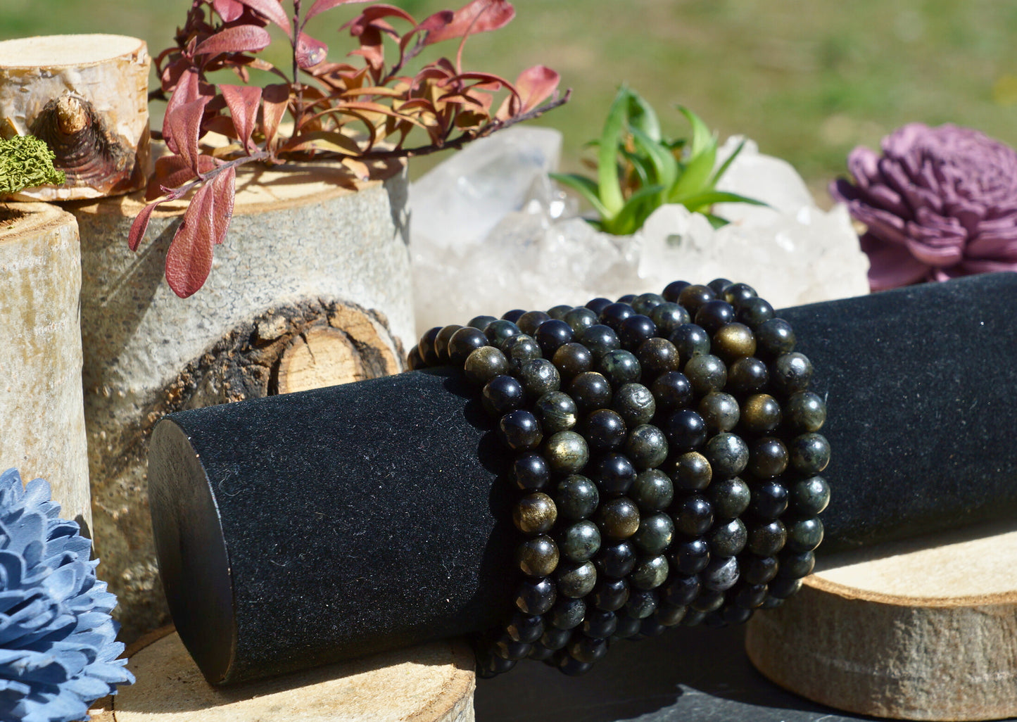 GOLDEN OBSIDIAN BRACELET