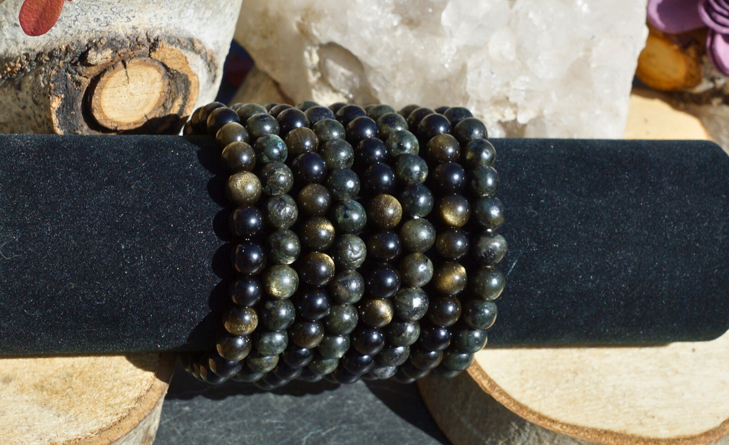 GOLDEN OBSIDIAN BRACELET