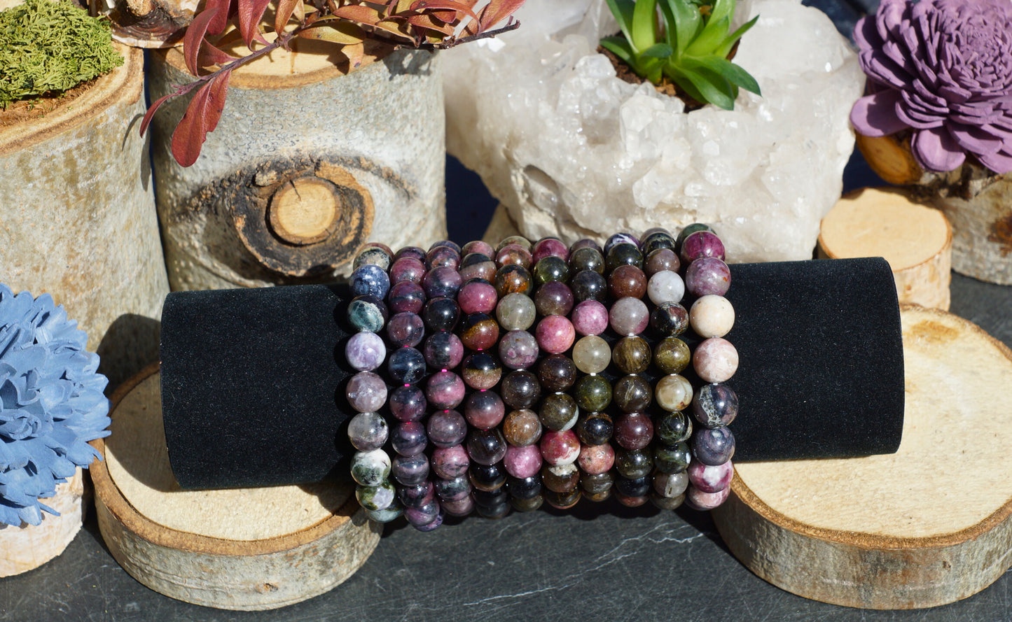 MIXED TOURMALINE BRACELET