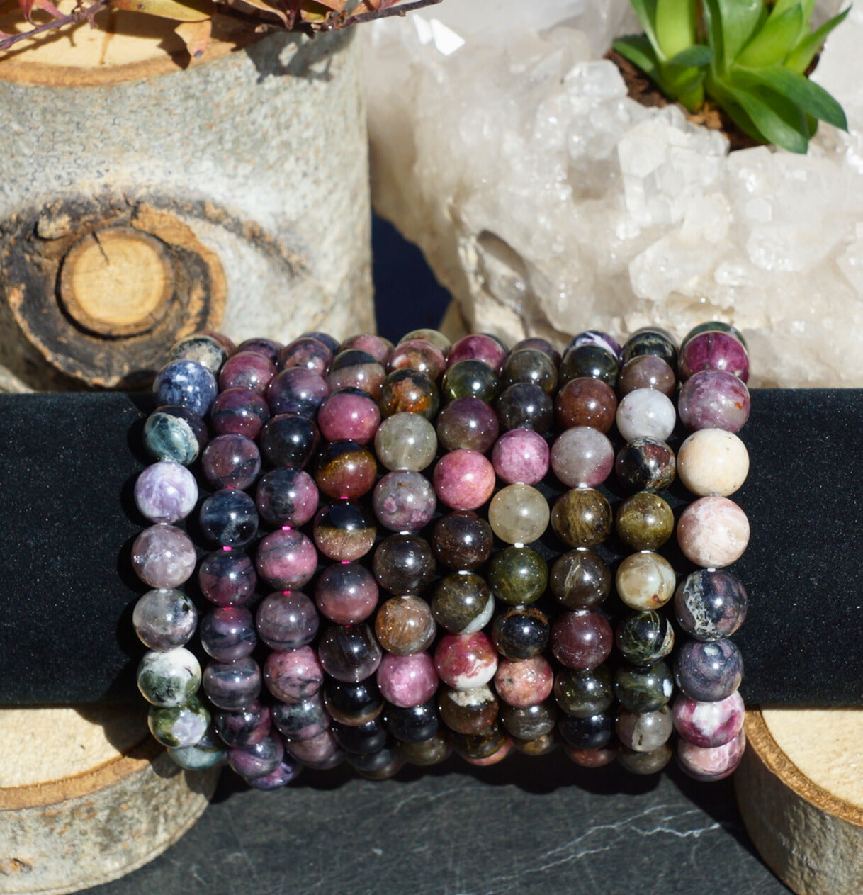 MIXED TOURMALINE BRACELET