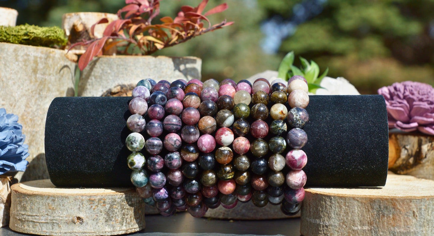 MIXED TOURMALINE BRACELET