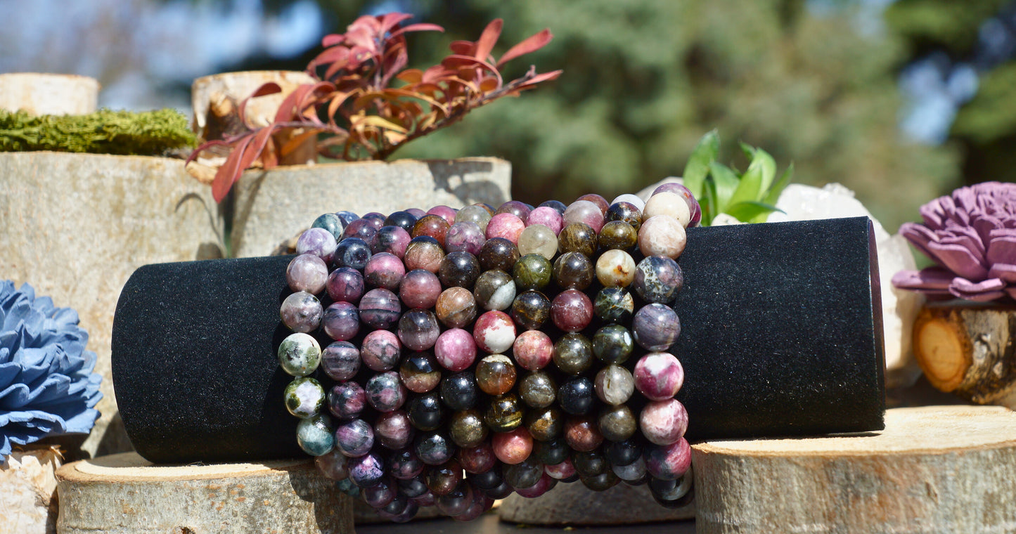 MIXED TOURMALINE BRACELET