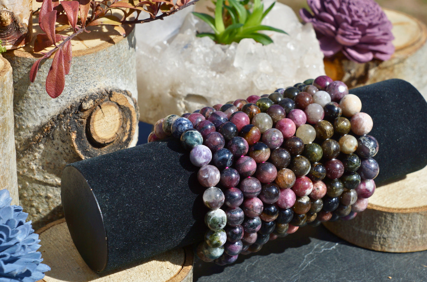 MIXED TOURMALINE BRACELET