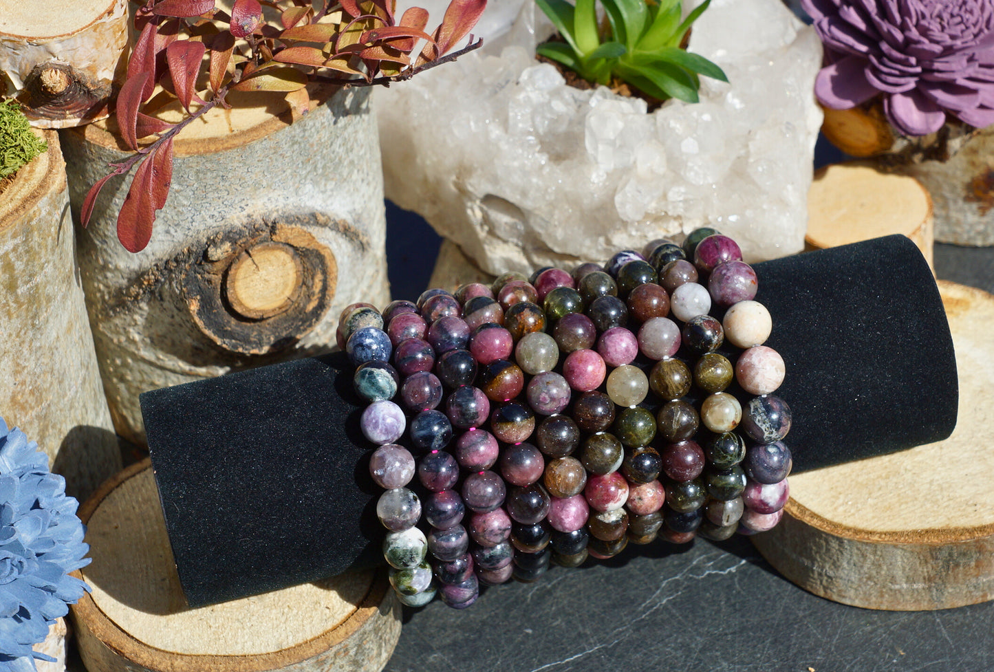 MIXED TOURMALINE BRACELET