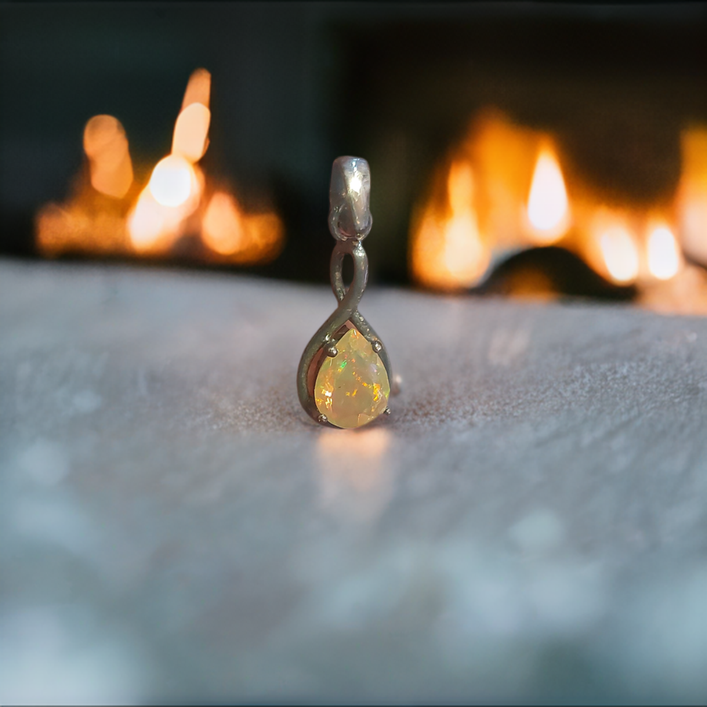 Ethiopian Opal Pendant