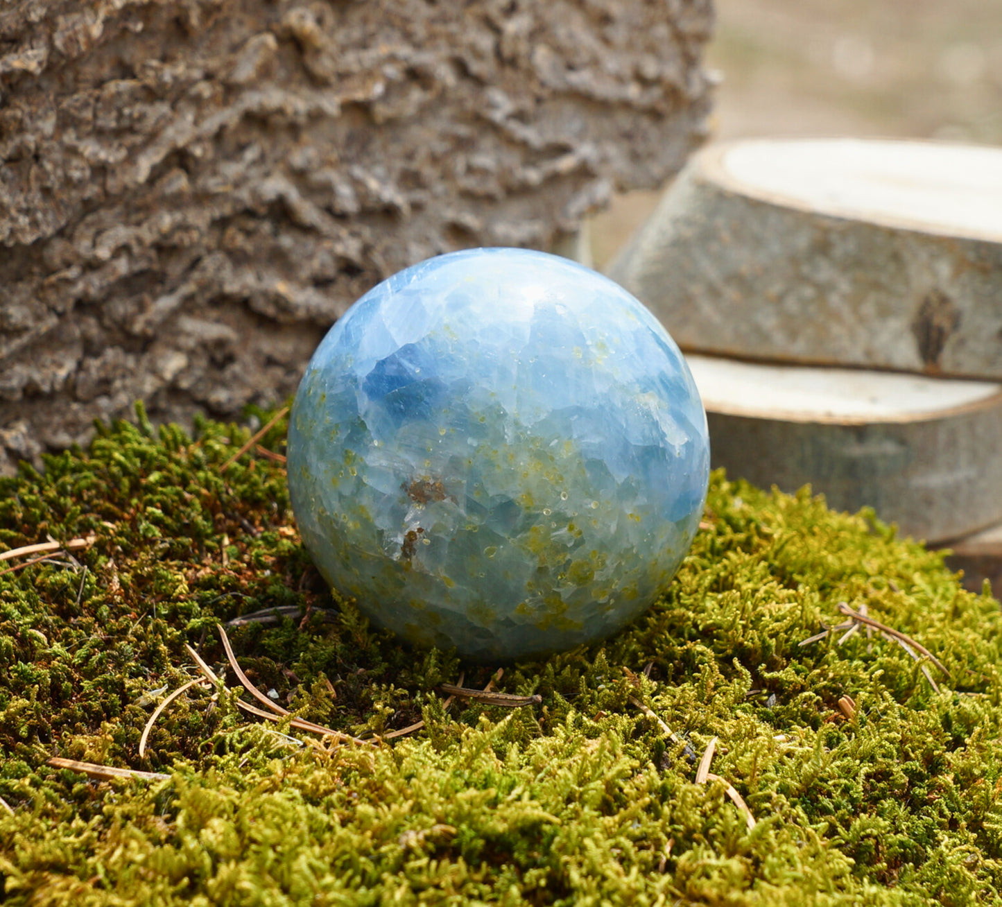 CELESTITE SPHERE