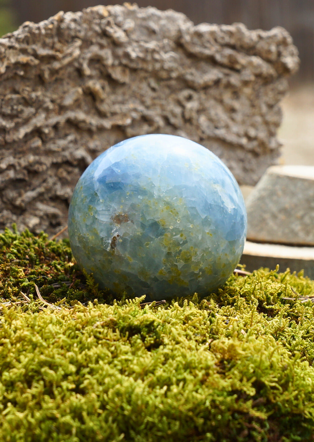 CELESTITE SPHERE