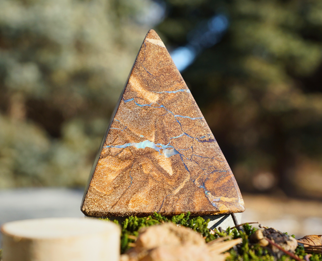 BOULDER OPAL PYRAMID