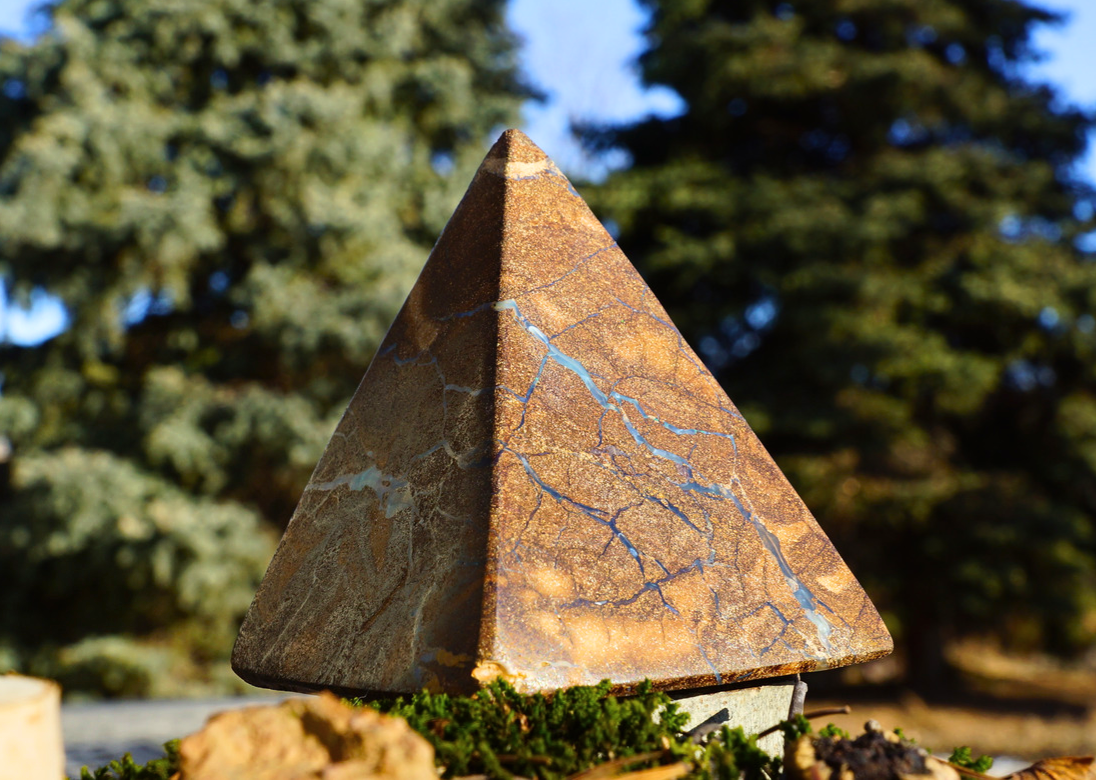 BOULDER OPAL PYRAMID