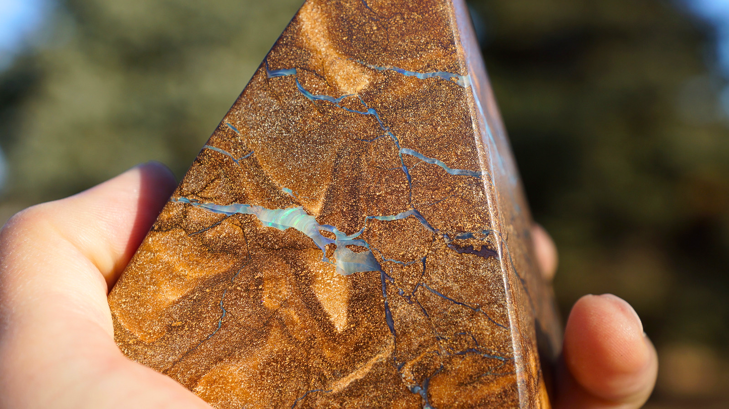 BOULDER OPAL PYRAMID