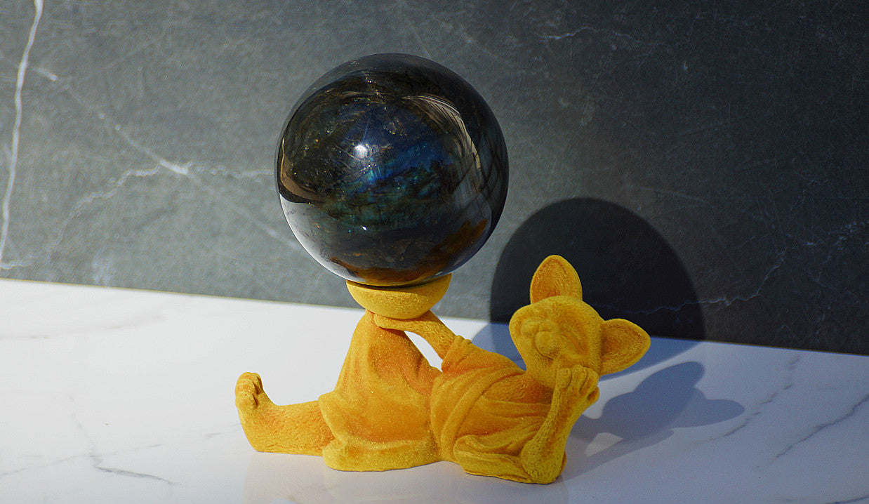 YOGI CAT SPHERE HOLDER