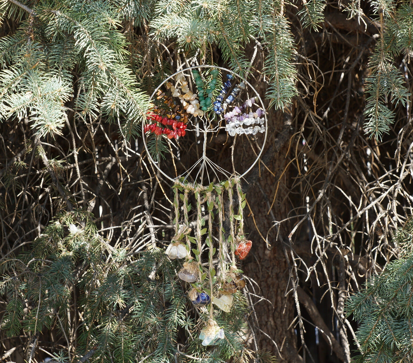 7 CHAKRA TREE OF LIFE DREAMCATCHER