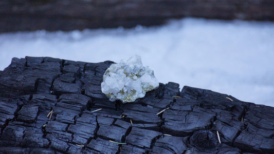 Quartz Cluster with Pyrite
