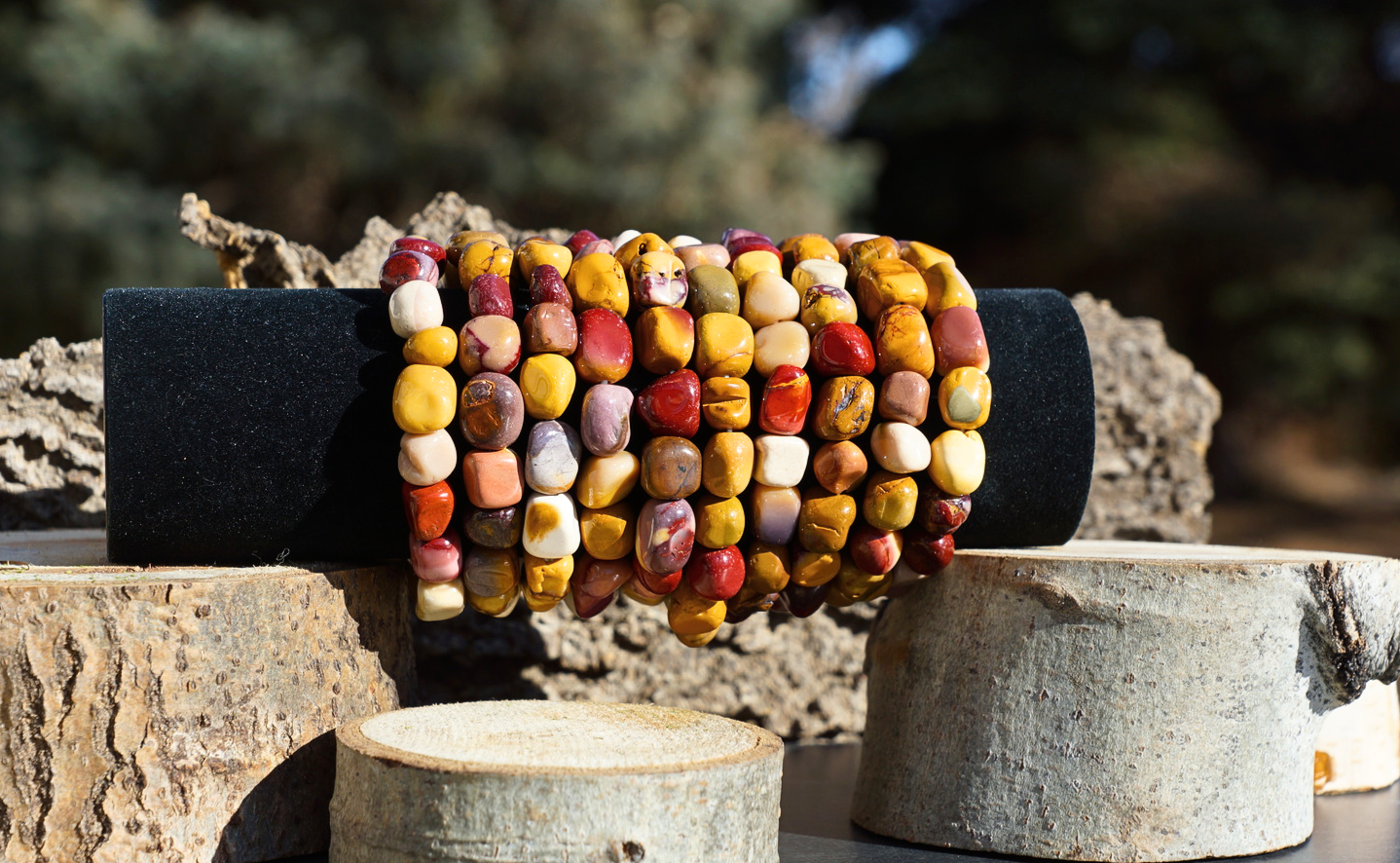 MOOKAITE TUMBLED BRACELET