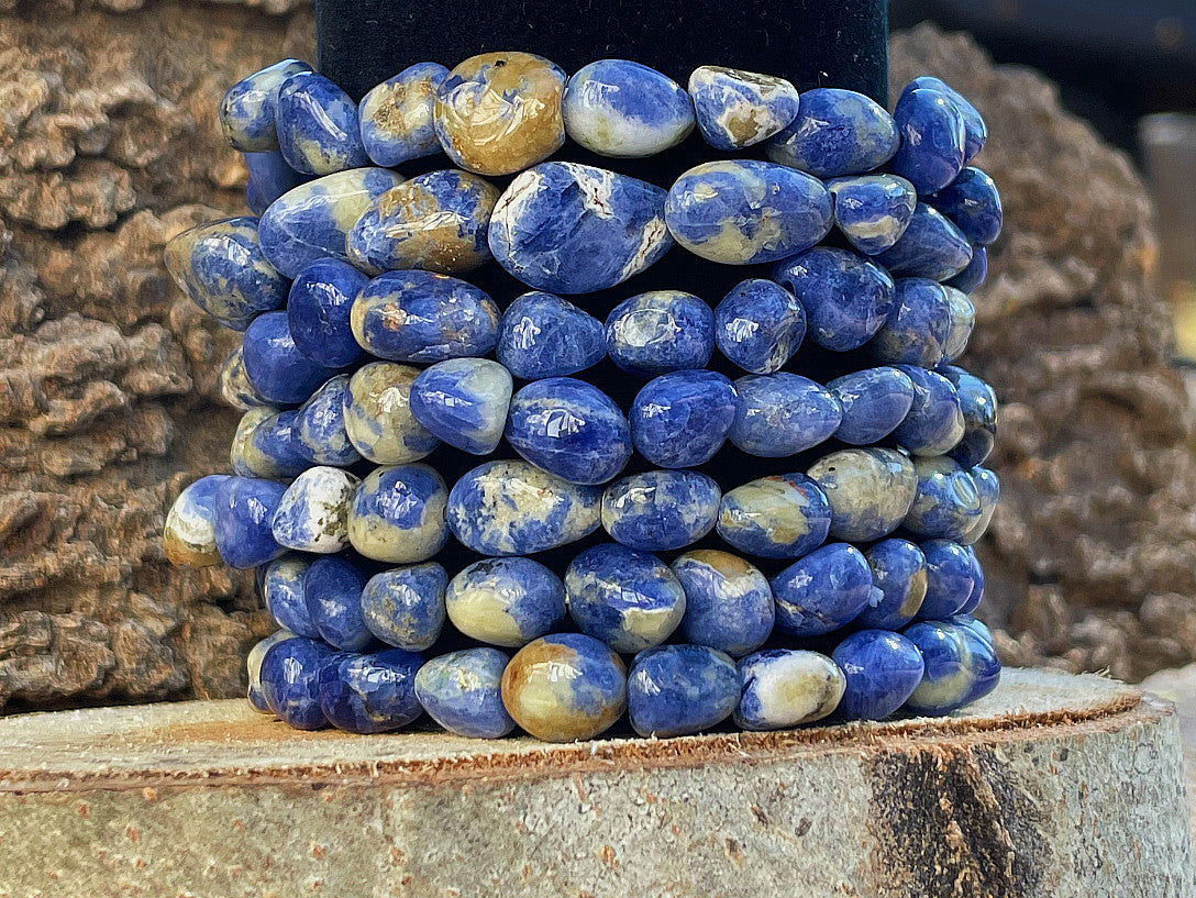 SODALITE TUMBLED BRACELET