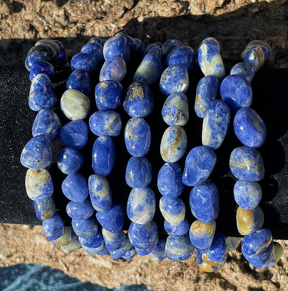 SODALITE TUMBLED BRACELET