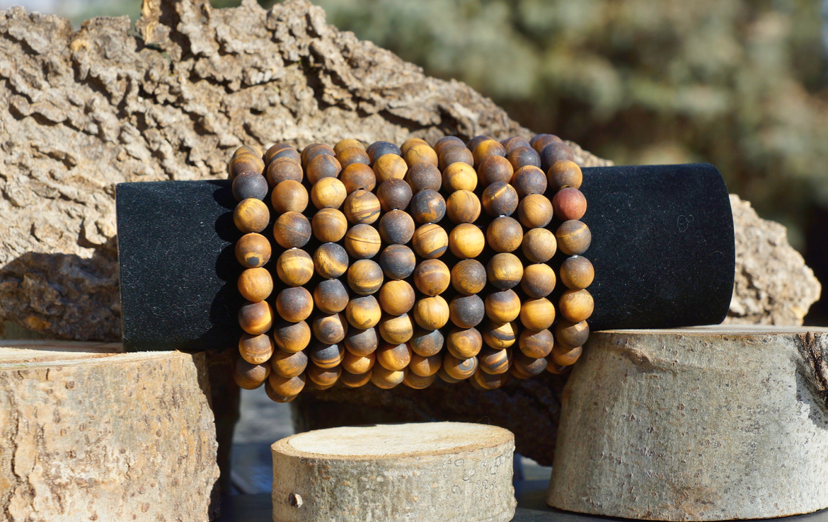 TIGER'S EYE 10MM BRACELET (MATTE)