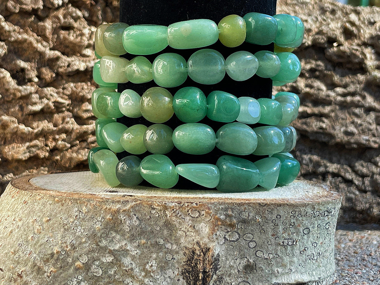 AVENTURINE TUMBLED BRACELET