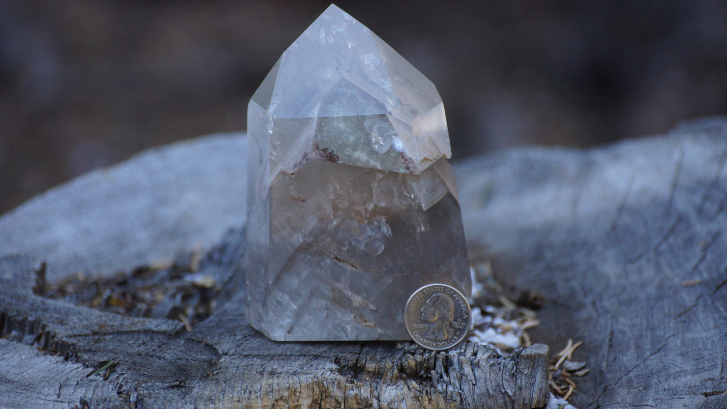 Phantom Quartz Natural Point