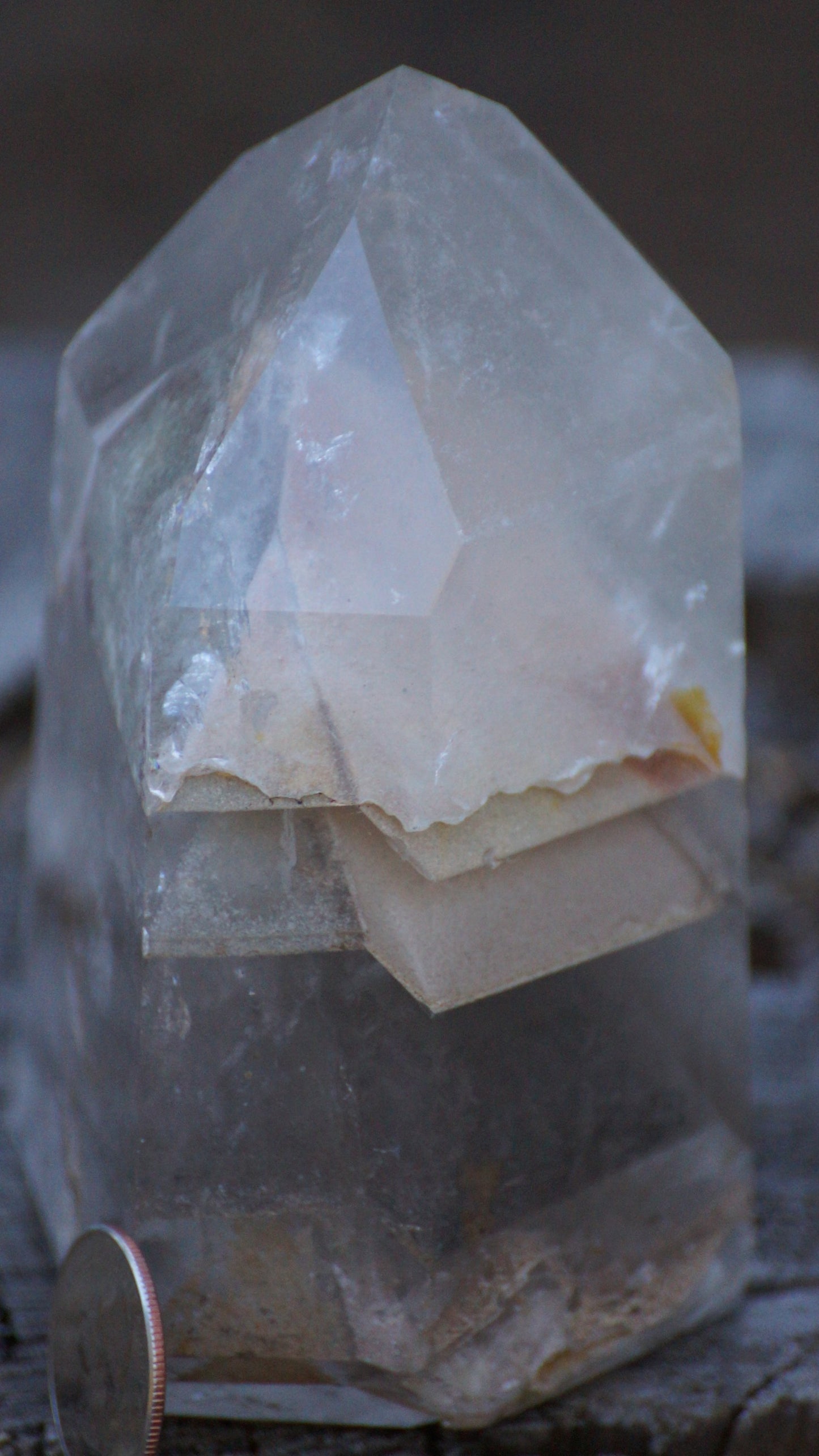 Phantom Quartz Natural Point