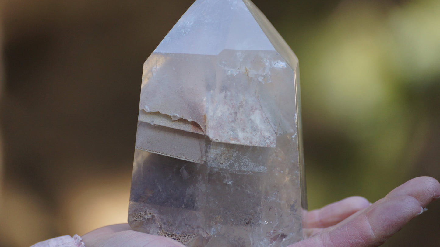 Phantom Quartz Natural Point