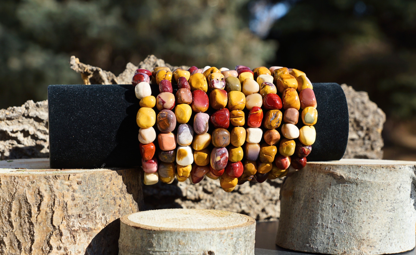 MOOKAITE TUMBLED BRACELET