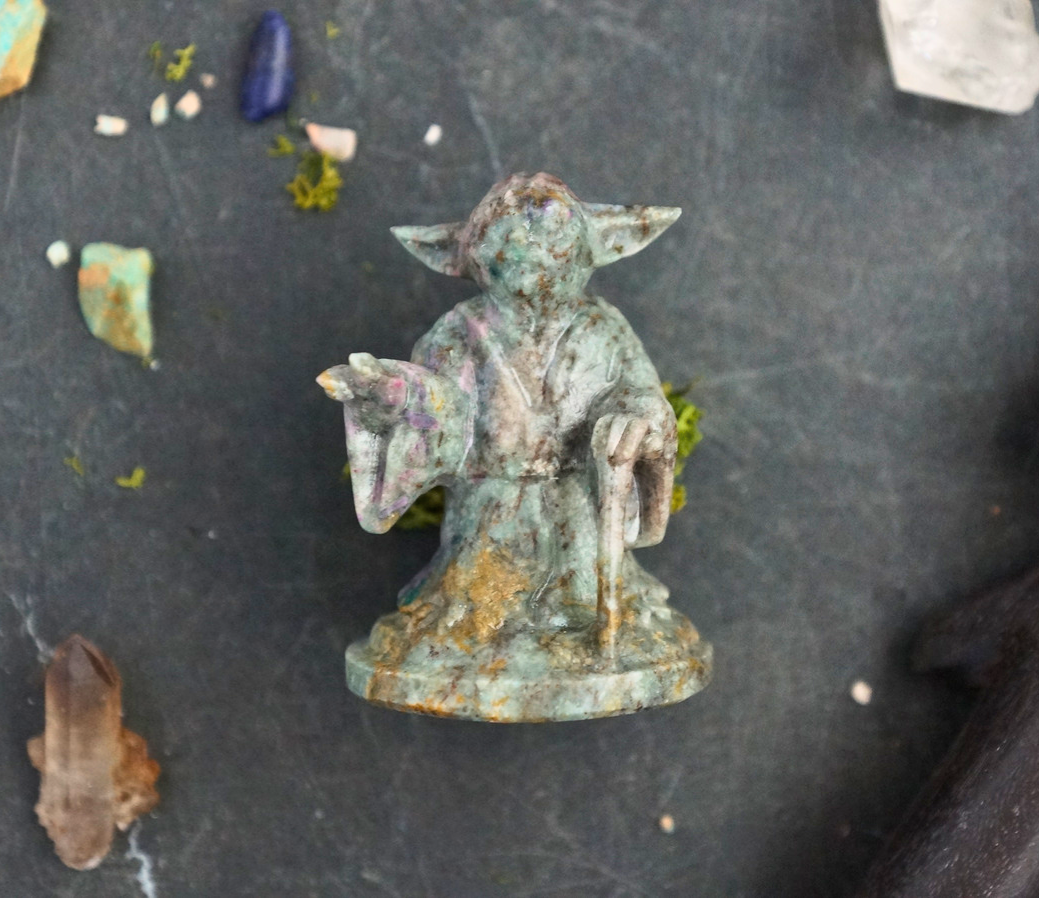 YODA RUBY IN FUCHSITE